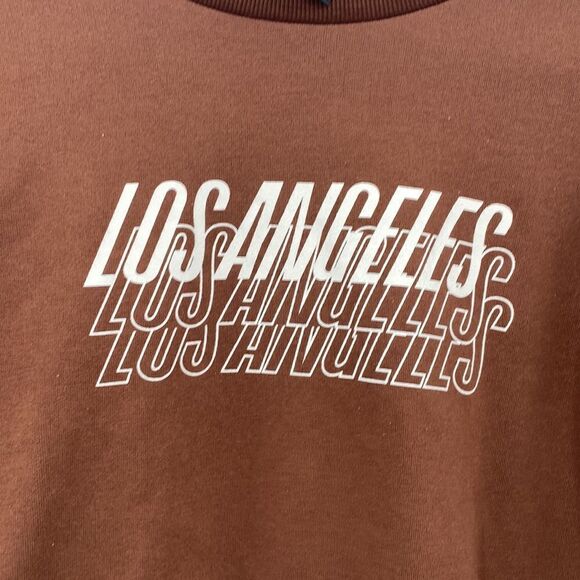 3for$20 SHEIN Brown Los Angels Sweater size: small - Picture 2 of 7